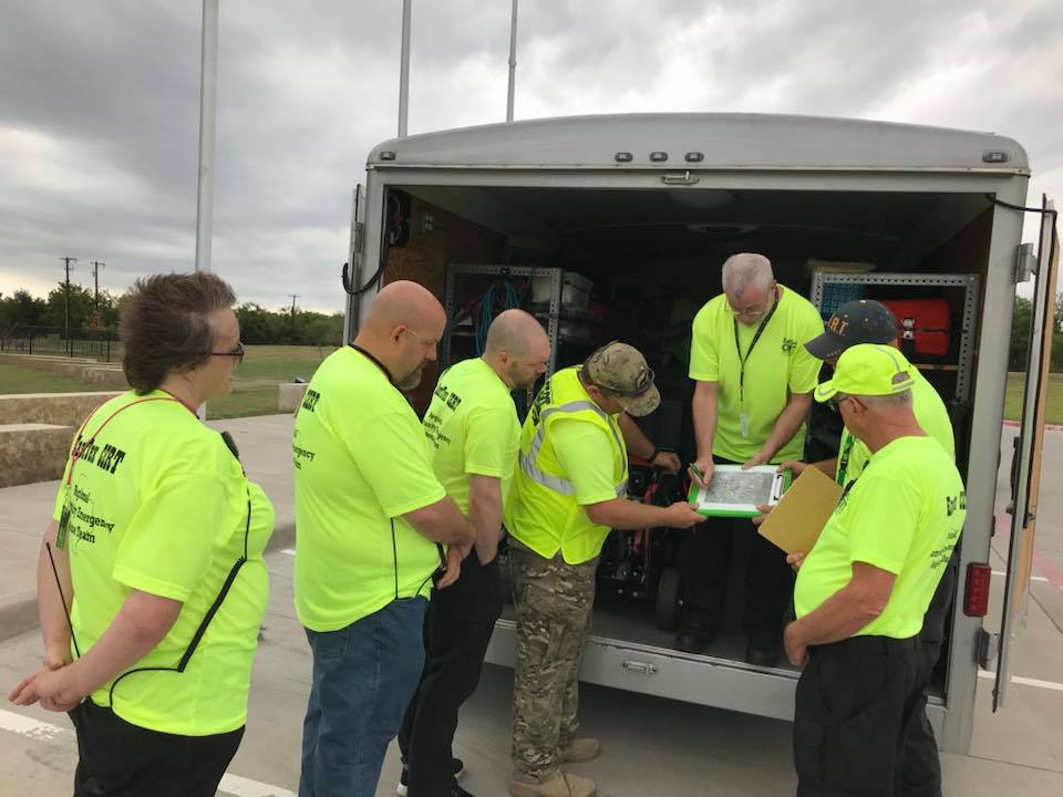 EastTex CERT in Emergency Drill At Terrell State Hospital